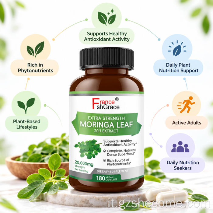L'integratore Shecome Moringa supporta la pressione sanguigna